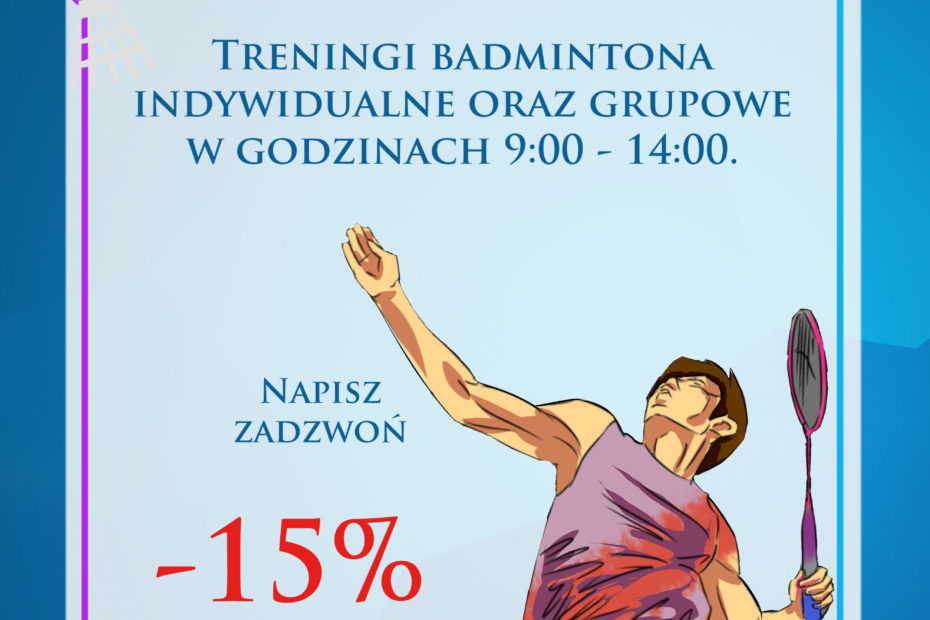 Promocja na treningi indywidualne i grupowe w godzinach do 14.00